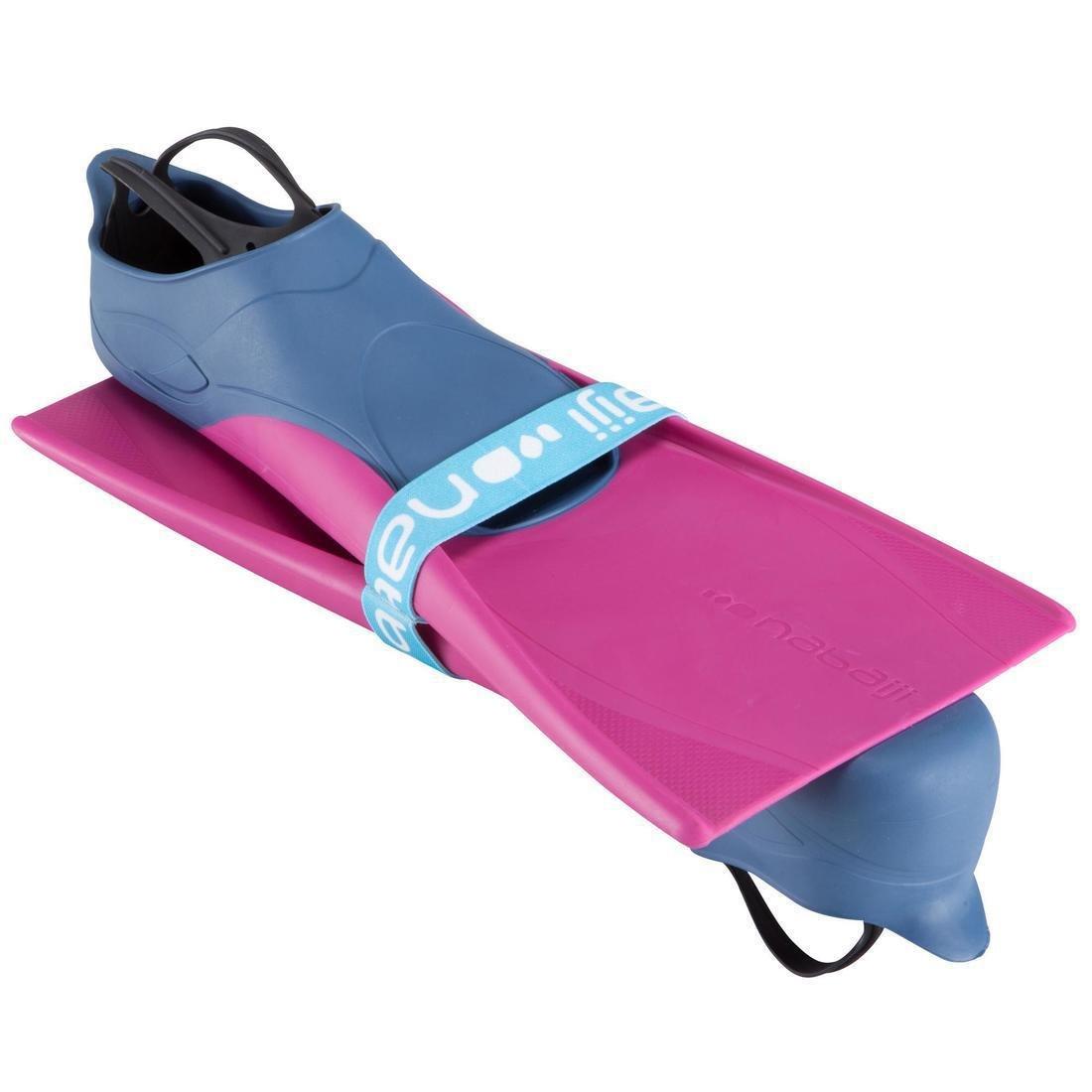 Trainfins Long Swim Fins, fuchsia pink, No Color, large image number 10