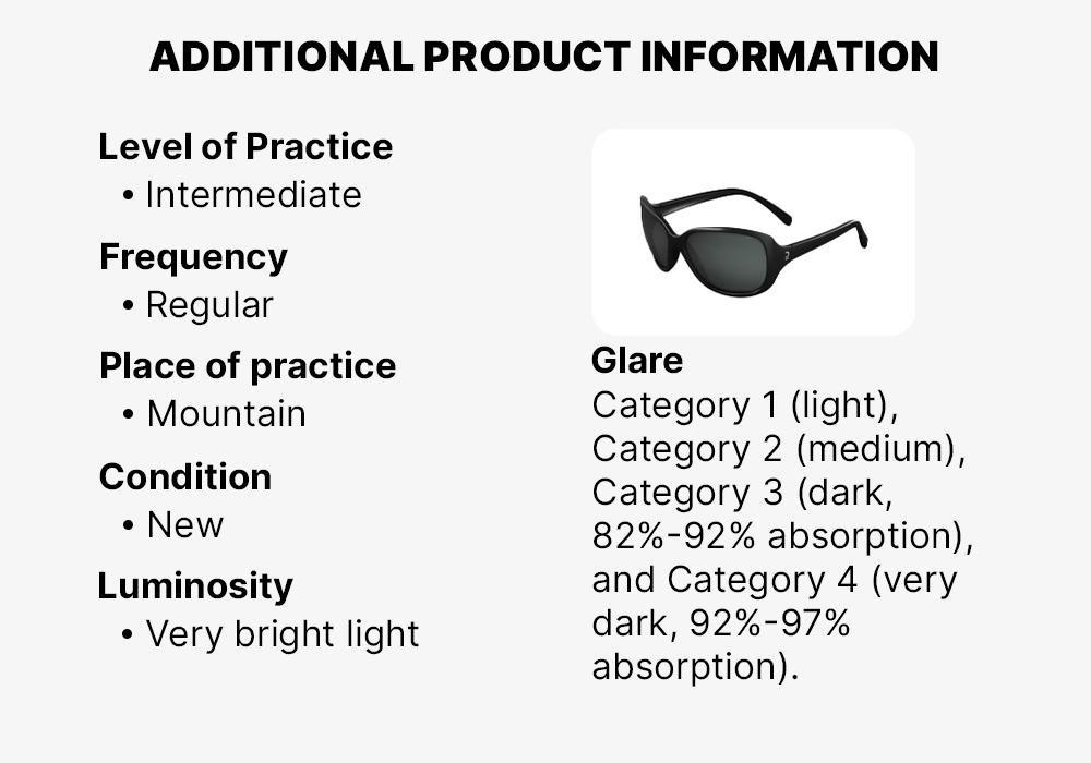 Women's Hiking Sunglasses, MH530W, Polarising Category 3, No Color, large image number 16