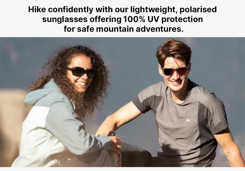 Women's Hiking Sunglasses, MH530W, Polarising Category 3, No Color, large image number 19