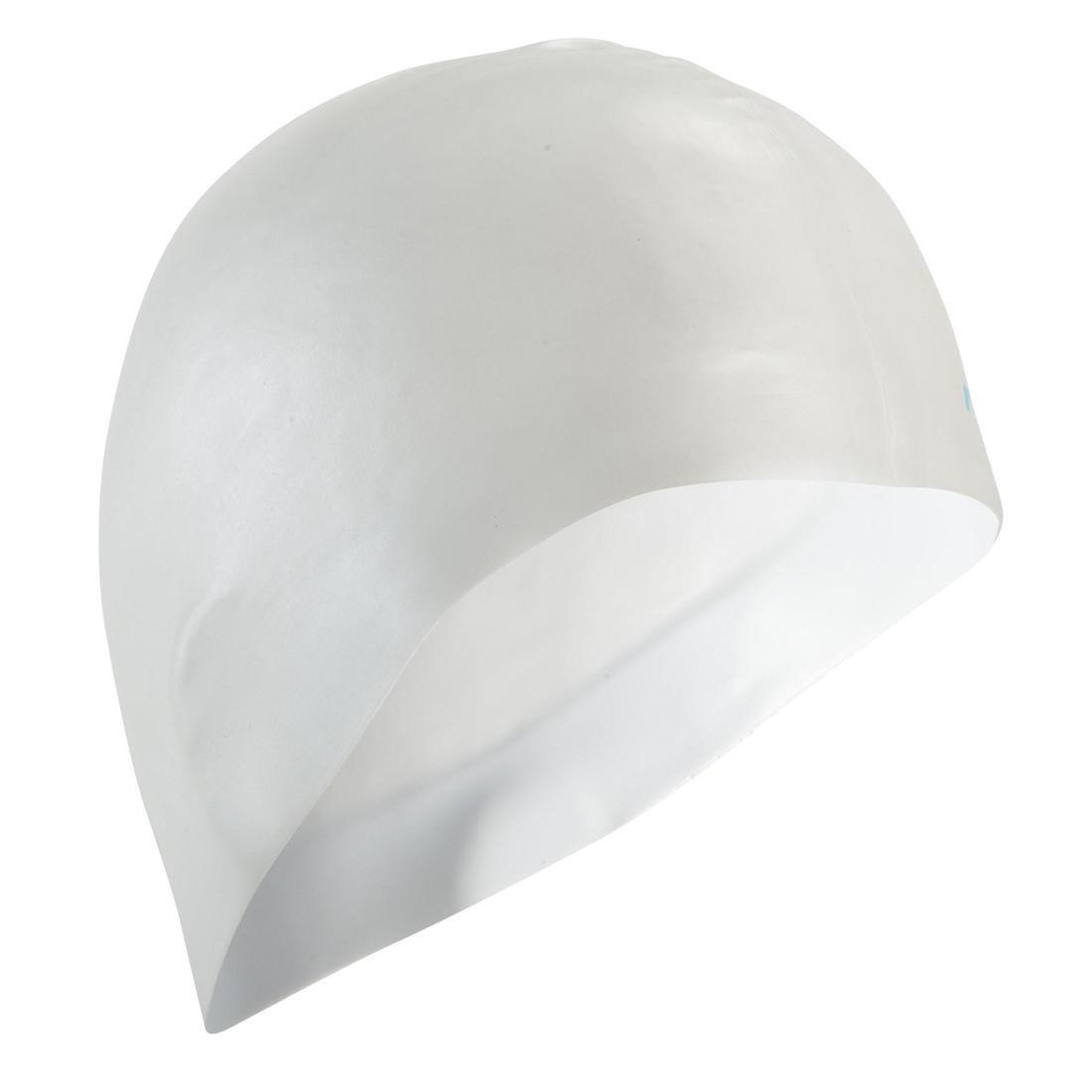 Silicone Swim Cap, Cream, 5401_000, large image number 3