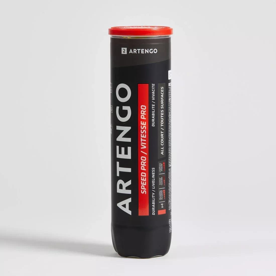 Tennis Ball TB930 Speed 4-Pack, Yellow, No Color, medium