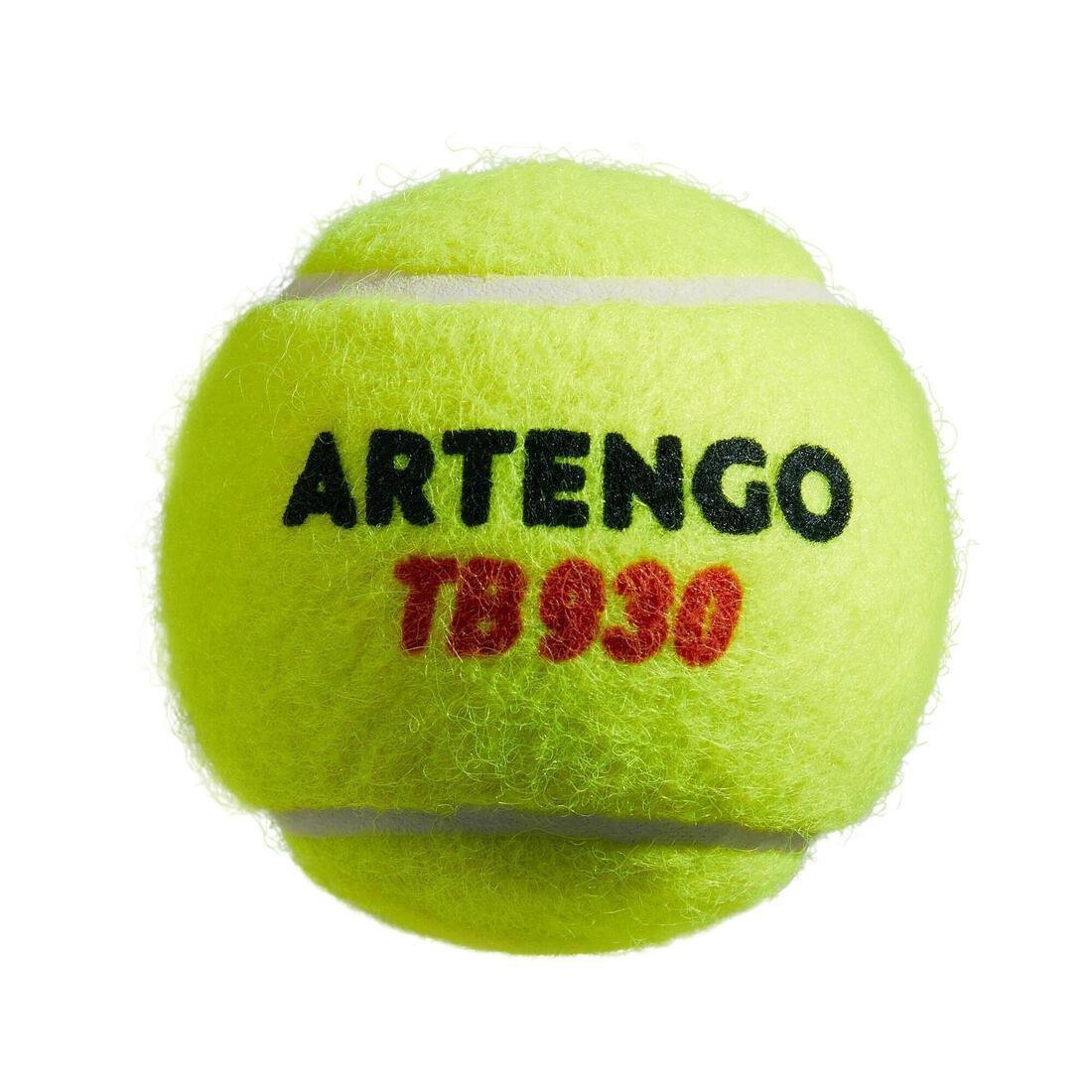 Tennis Ball TB930 Speed 4-Pack, Yellow, No Color, medium