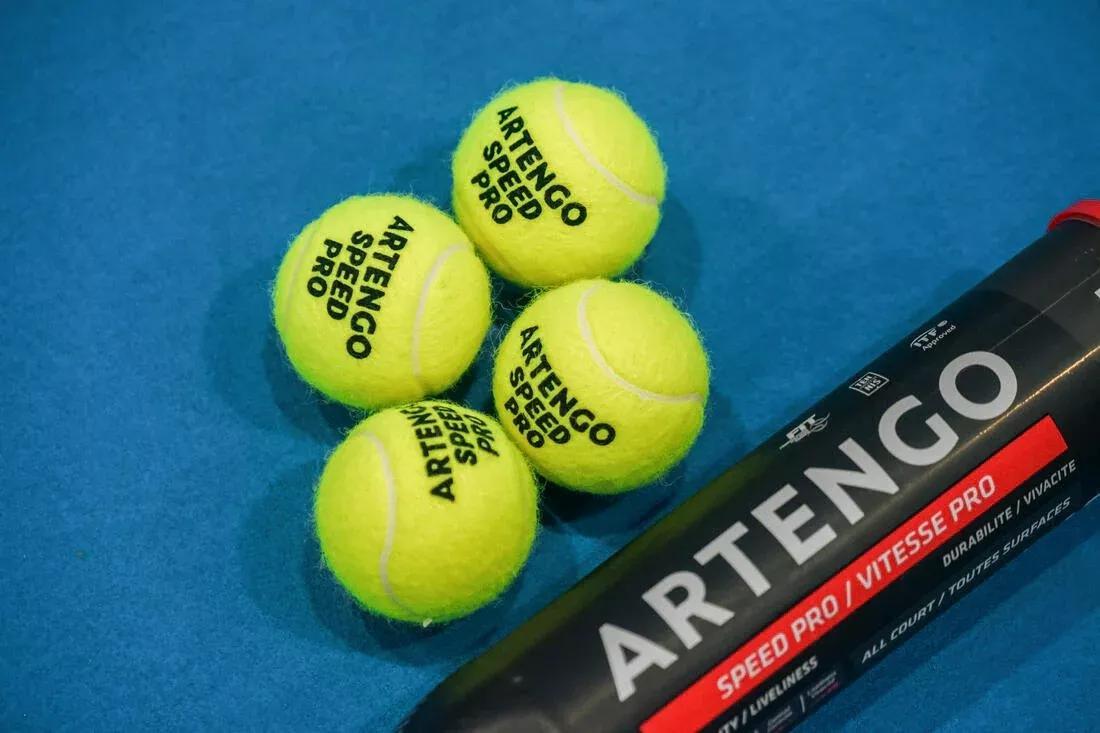 Tennis Ball TB930 Speed 4-Pack, Yellow, No Color, large image number 5