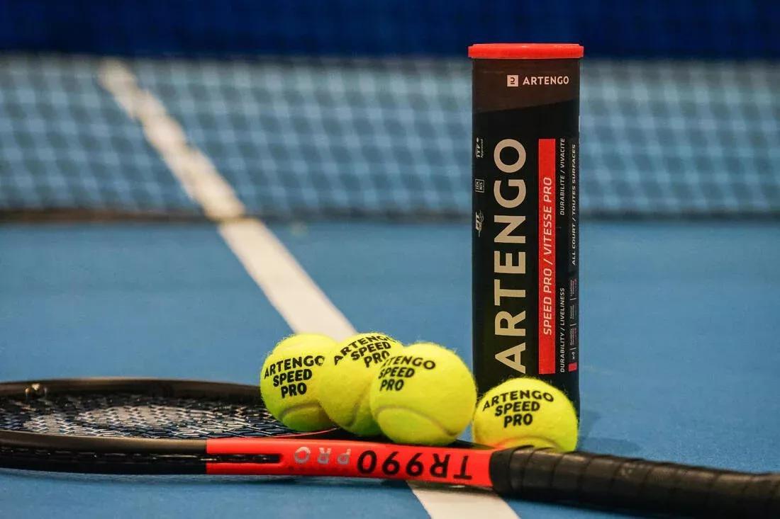Tennis Ball TB930 Speed 4-Pack, Yellow, No Color, large image number 6
