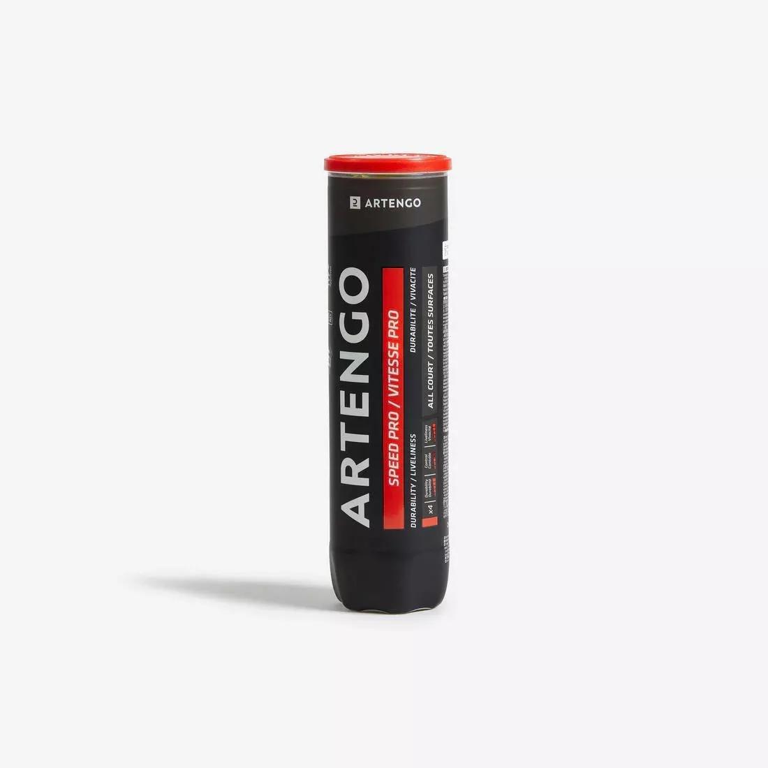 Tennis Ball TB930 Speed 4-Pack, Yellow, No Color, large image number 7