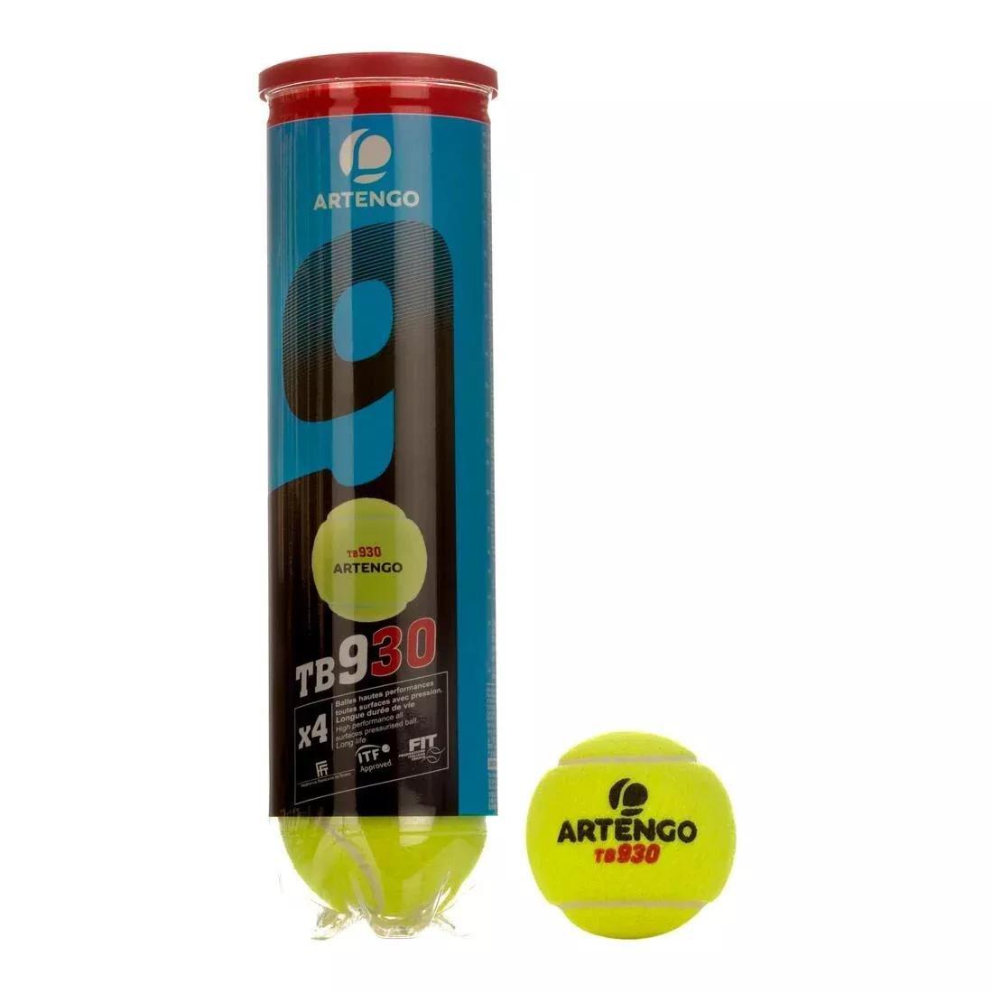 Tennis Ball TB930 Speed 4-Pack, Yellow, No Color, large image number 11