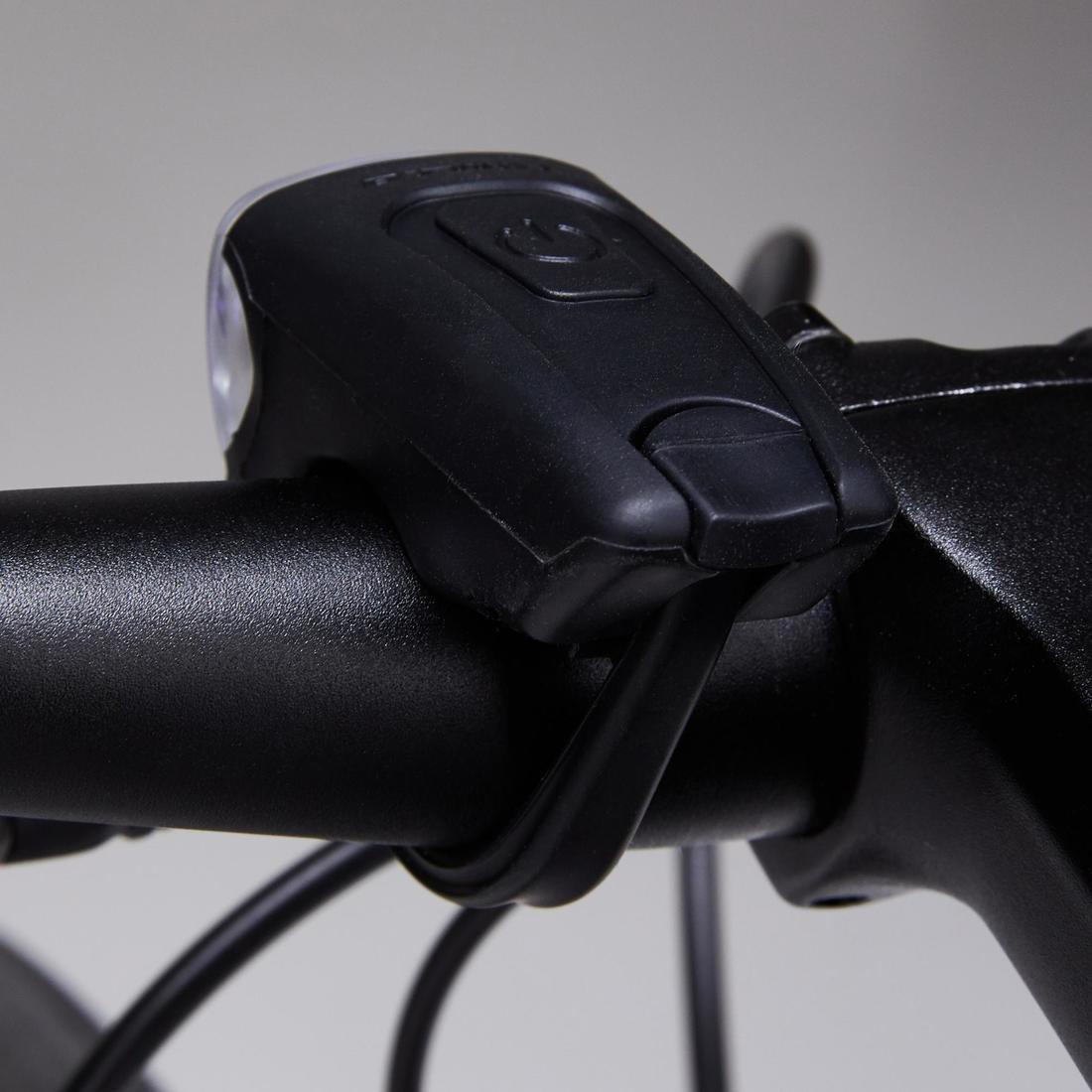 Front/Rear Led Usb Bike Light Set 20 Lumens - St 520, Black, No Color, large image number 7