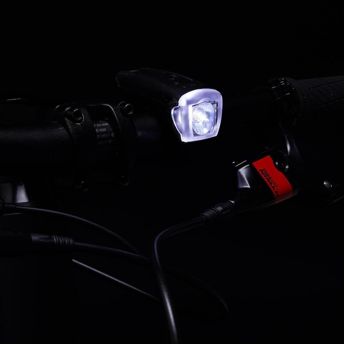 Front/Rear Led Usb Bike Light Set 20 Lumens - St 520, Black, No Color, large image number 8