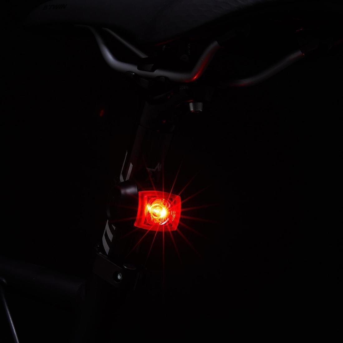 Front/Rear Led Usb Bike Light Set 20 Lumens - St 520, Black, No Color, large image number 12