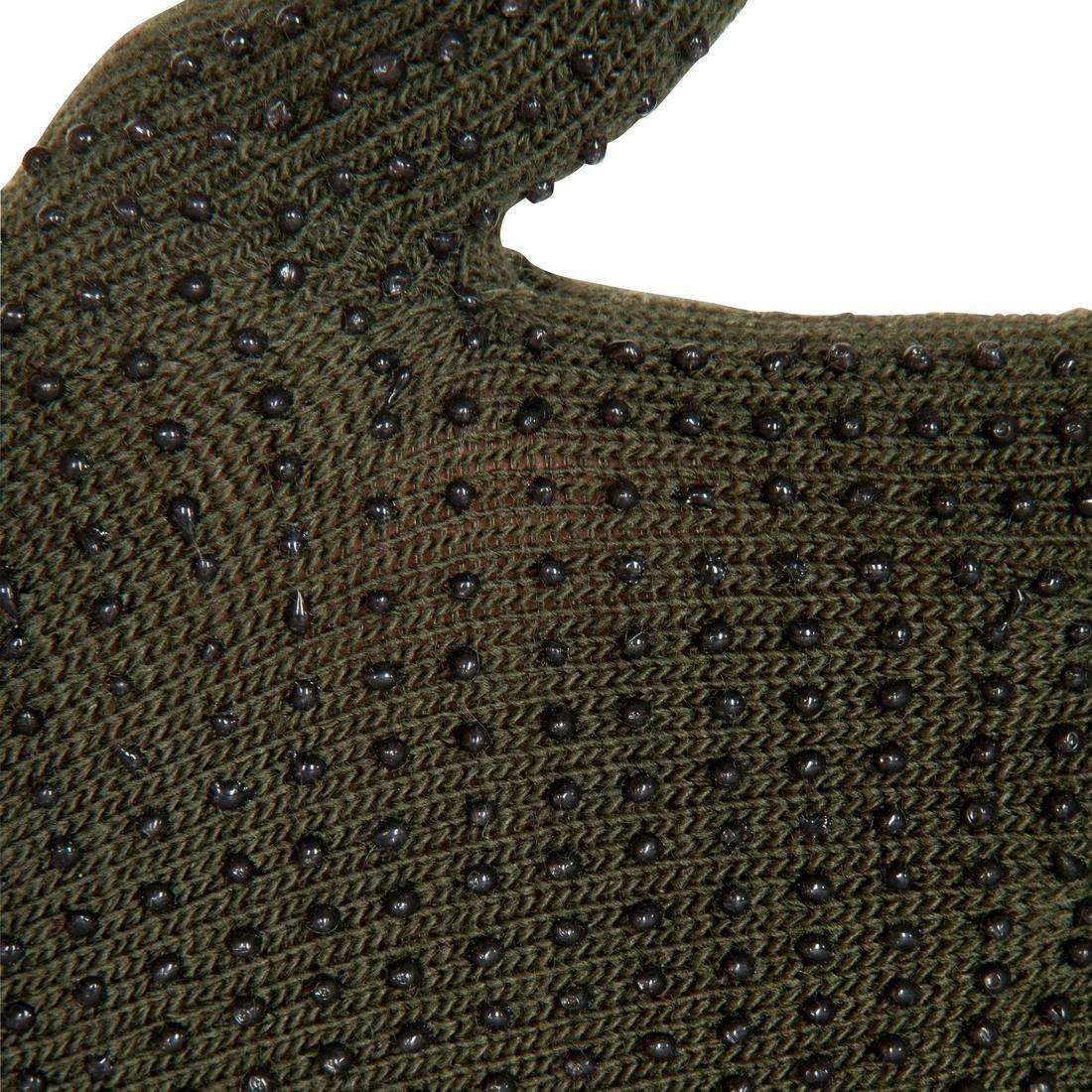 Warm Gloves With Pimpled Palm, Green, 5401_000, large image number 2