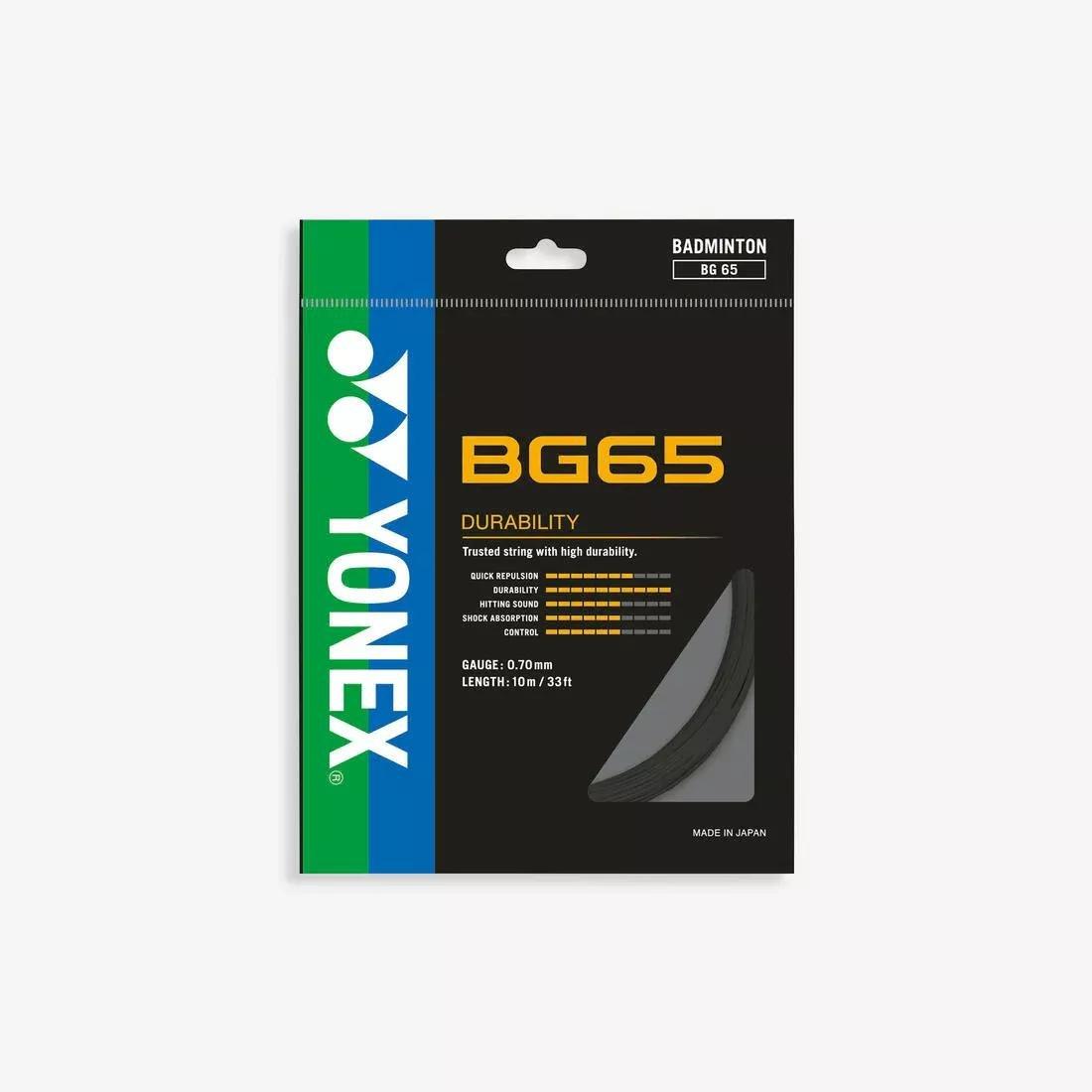 BG 65 Badminton String, Black, No Color, large image number 0
