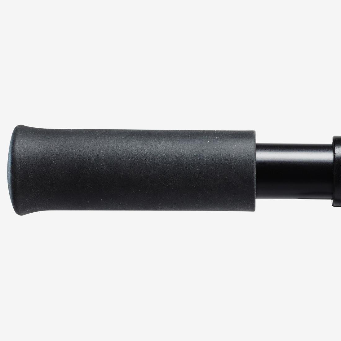 Mid Kids Scooter With Handlebar Brake And Suspension, Black, No Color, large image number 2