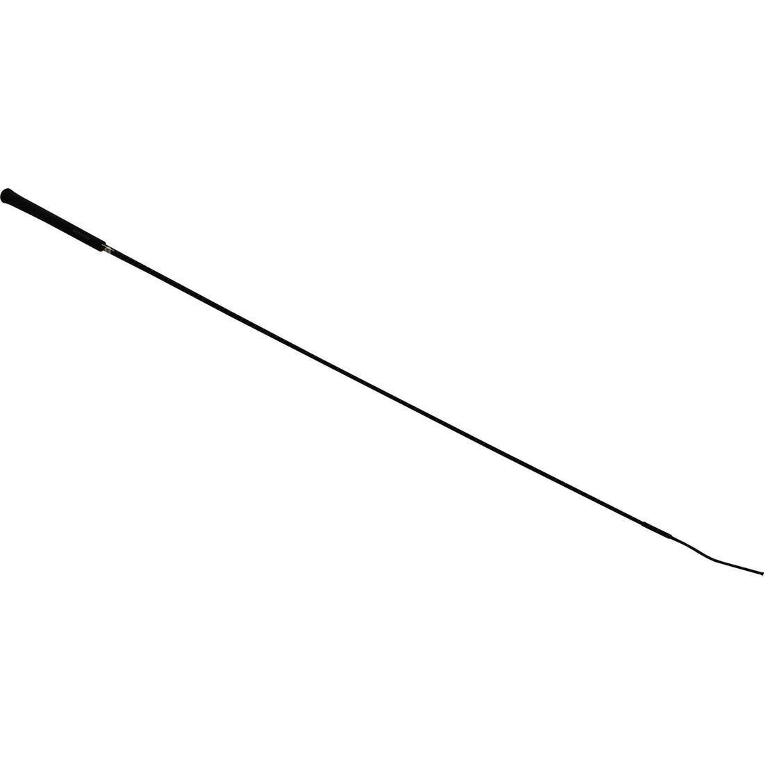 Horse Riding Dressage Crop 110 cm Grip - Black, No Color, large image number 3