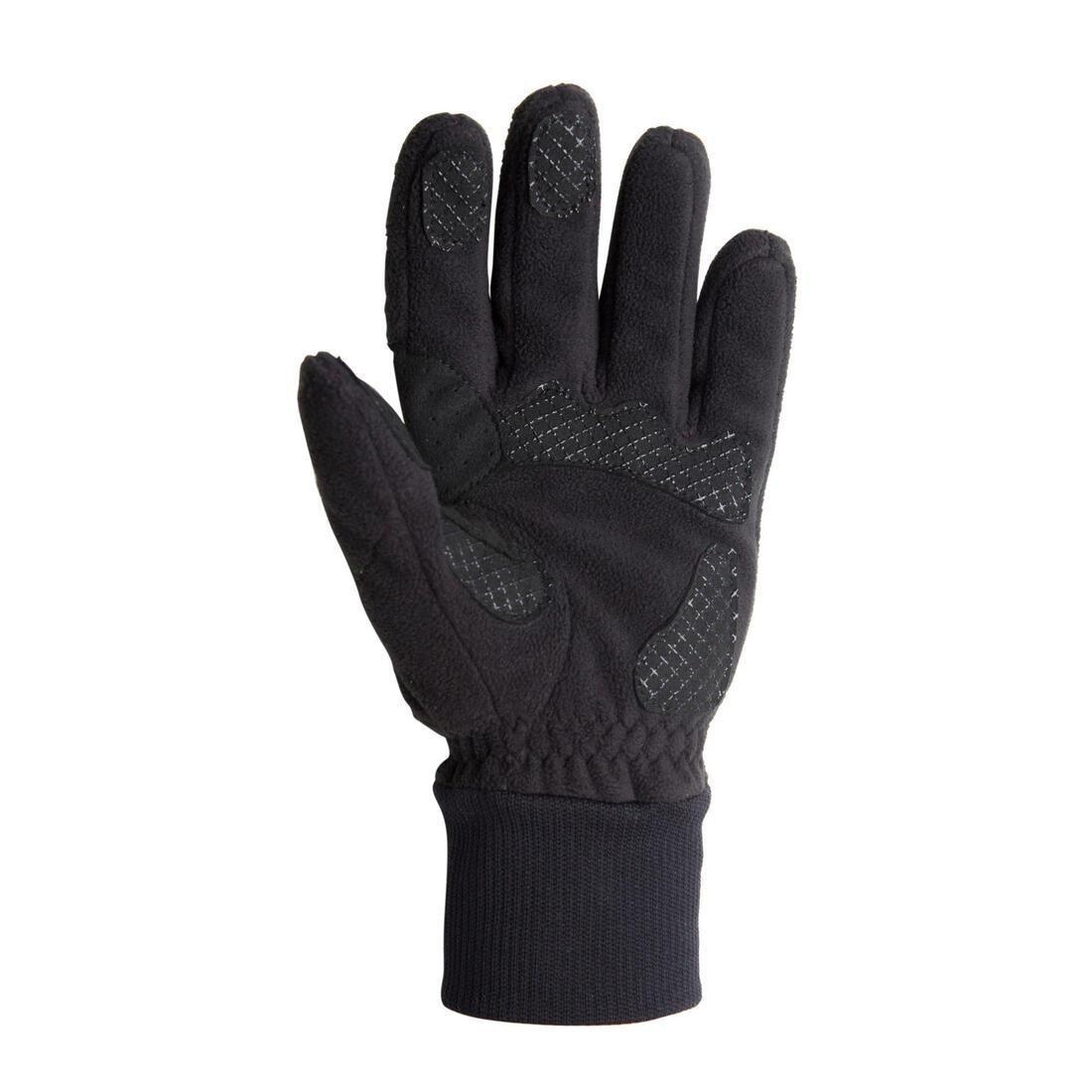 RC100 Winter Fleece Cycling Gloves, Black, 5401_000, large image number 3