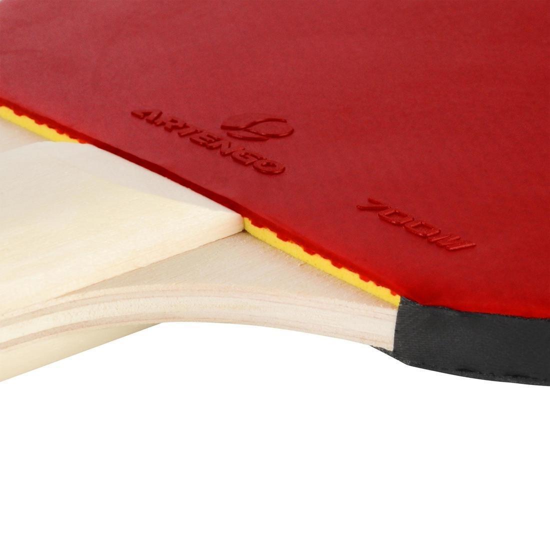 Straight Table Tennis Bat - PPR 100, Black, 5401_000, large image number 4