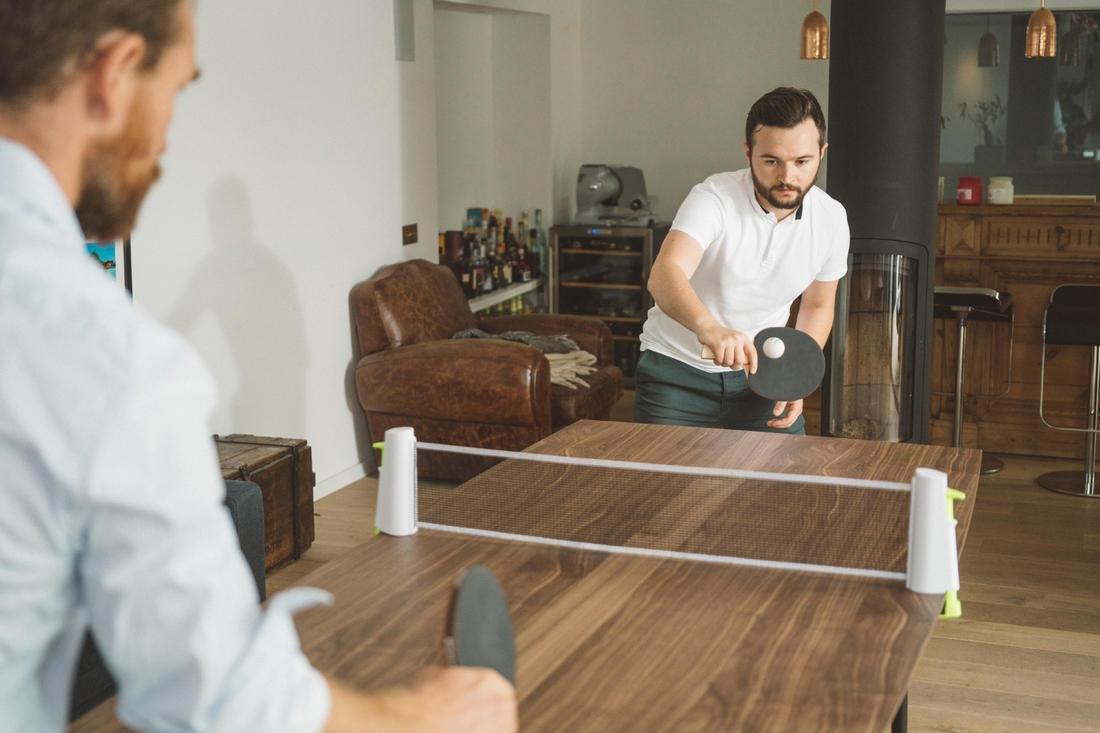 Straight Table Tennis Bat - PPR 100, Black, 5401_000, large image number 8