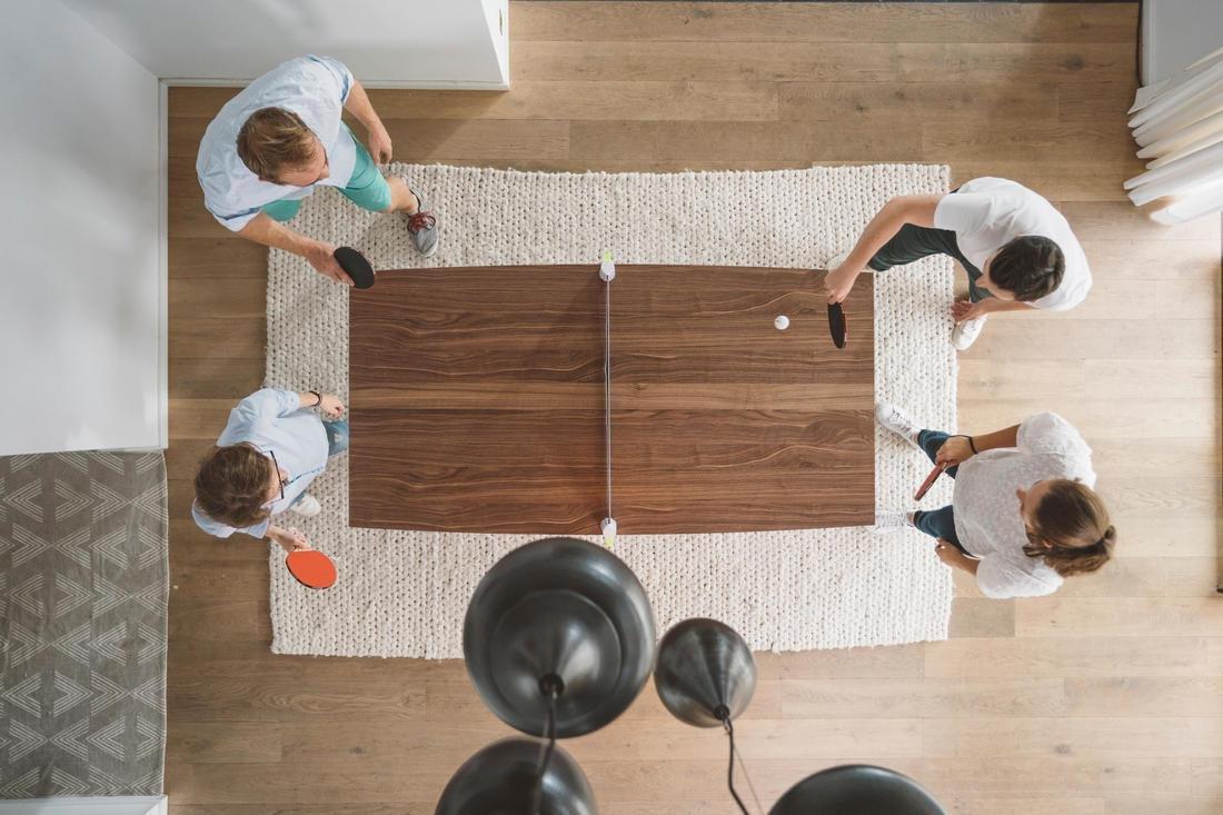 Straight Table Tennis Bat - PPR 100, Black, 5401_000, large image number 9