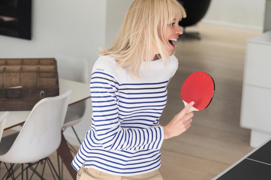 Straight Table Tennis Bat - PPR 100, Black, 5401_000, large image number 10