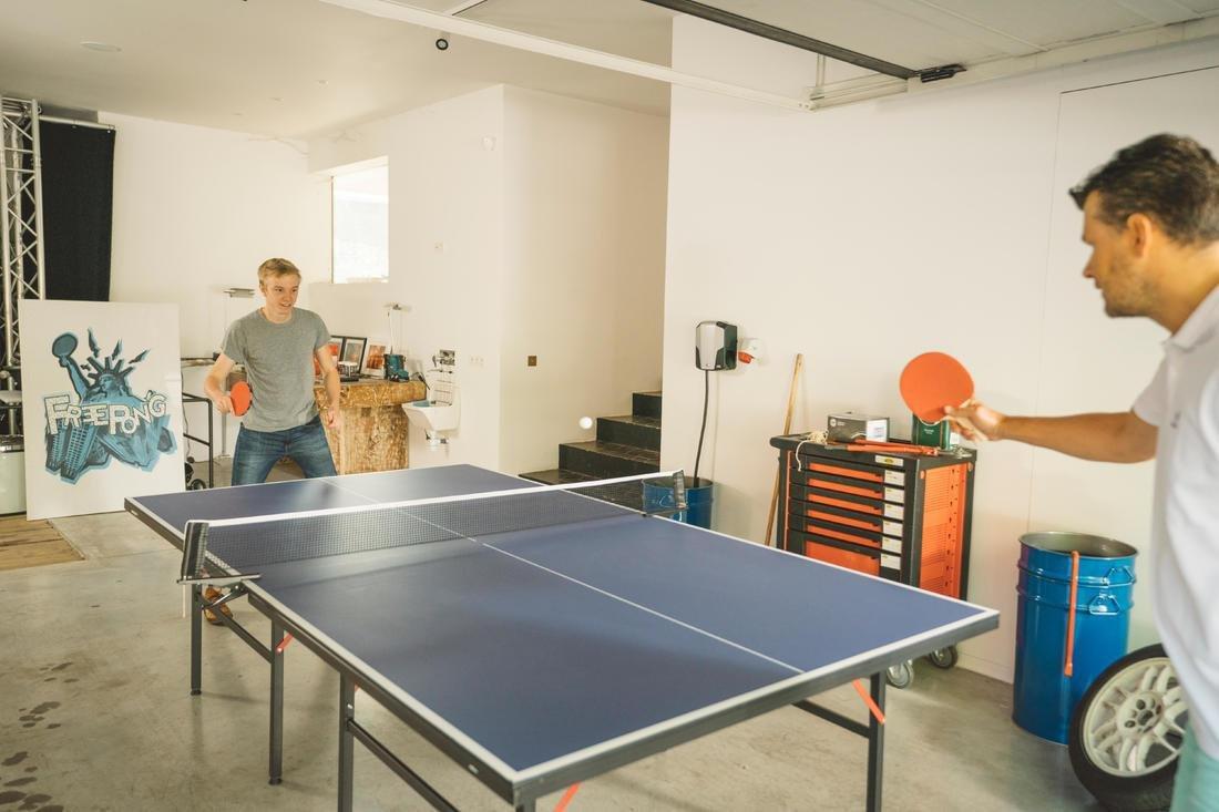 Straight Table Tennis Bat - PPR 100, Black, 5401_000, large image number 12