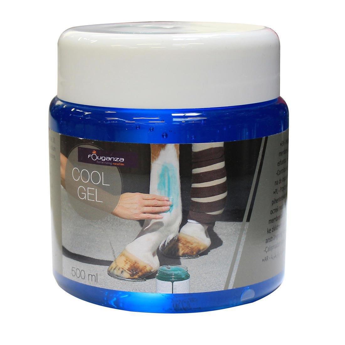 Cool Gel Horse Riding Refreshing Tendon Gel In Jar For Horse And Pony, No Color, large image number 0