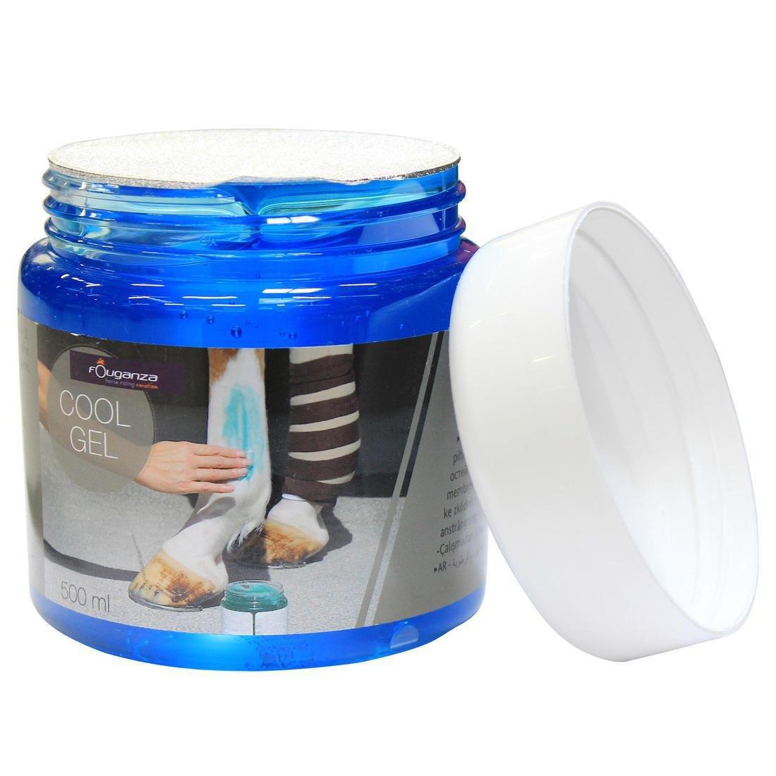 Cool Gel Horse Riding Refreshing Tendon Gel In Jar For Horse And Pony, No Color, large image number 1