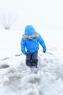 QUECHUA - Kids WarmWaterproof Snow Hiking Boots Sh100 X-Warm, Black