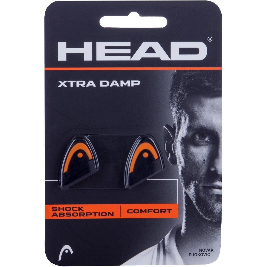 Xtra Damp Tennis Vibration Dampener, Black/Orange, , large image number 0
