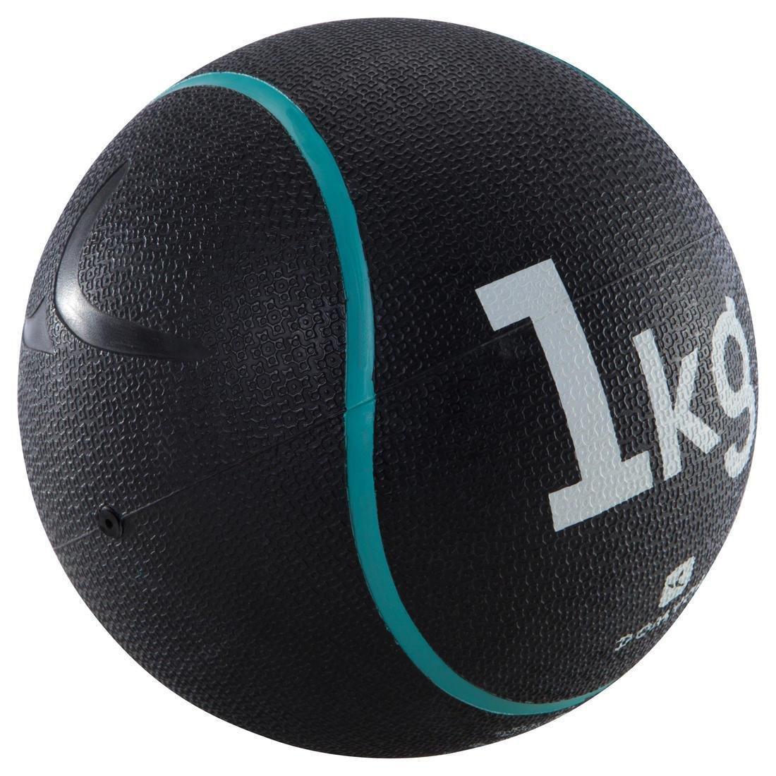 Medicine Ball, Turquoise, No Color, large image number 1