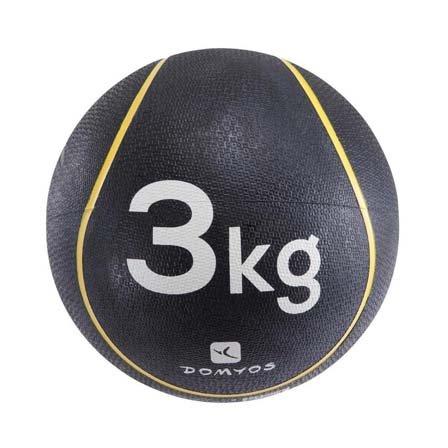 Fitness Medicine Ball, Yellow, No Color, large image number 0