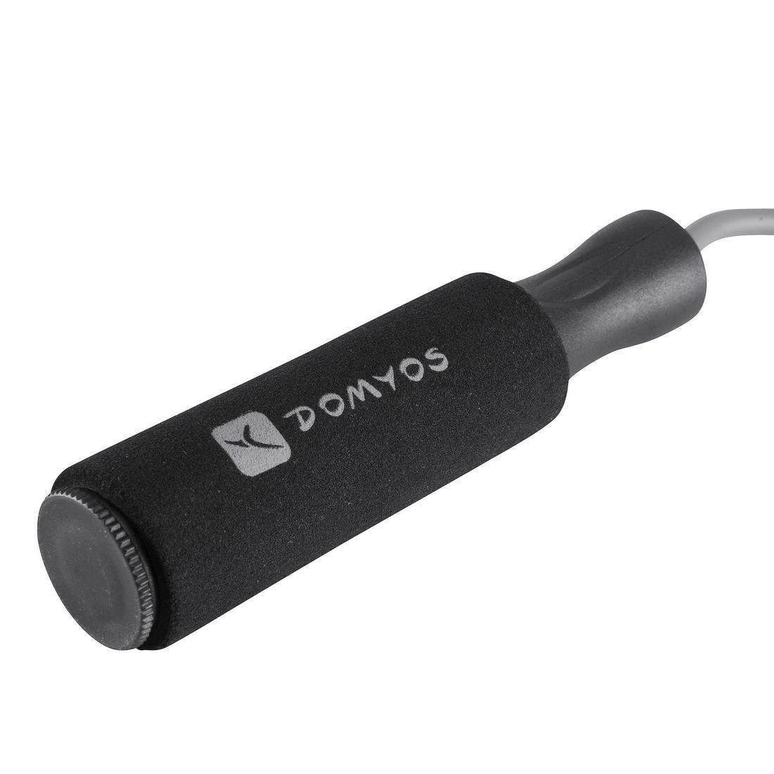 Weighted Skipping Rope, grey, No Color, large image number 1