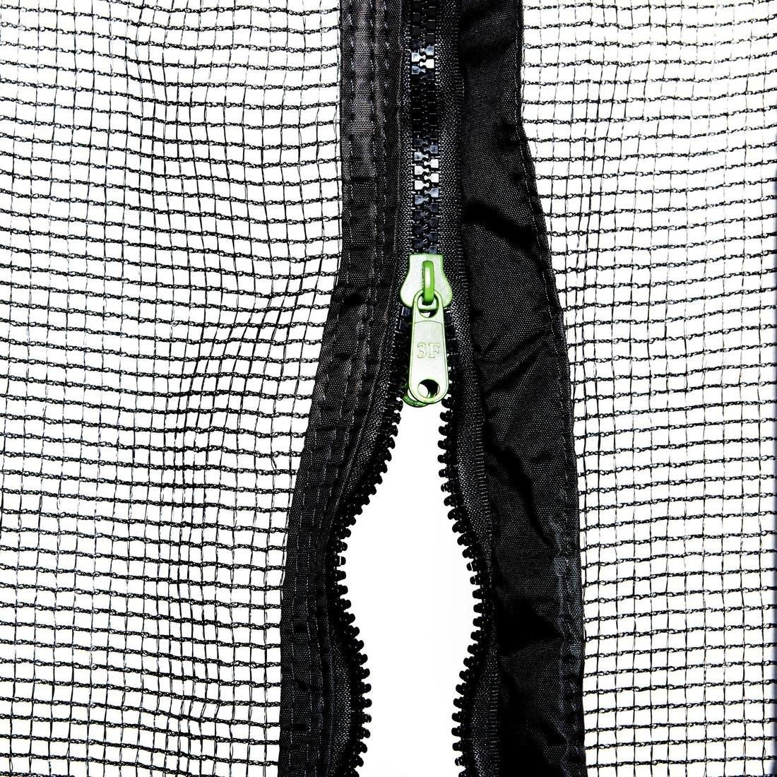 Round Trampoline With Safety Net - 420, Grey, No Color, large image number 2