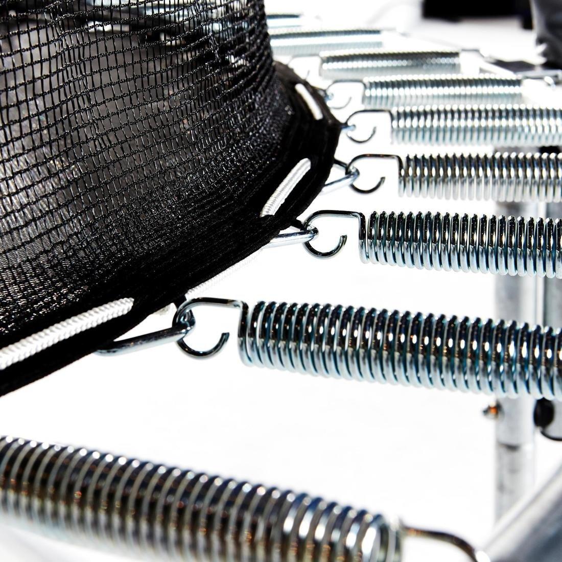 Round Trampoline With Safety Net - 420, Grey, No Color, large image number 3