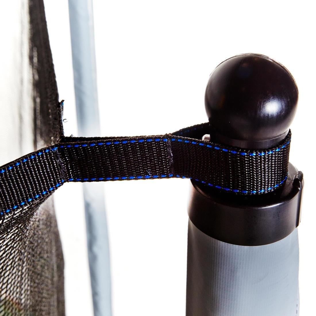 Round Trampoline With Safety Net - 420, Grey, No Color, large image number 5