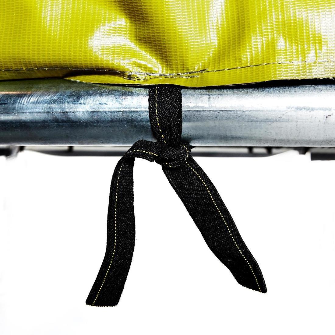 Round Trampoline With Safety Net - 420, Grey, No Color, large image number 6