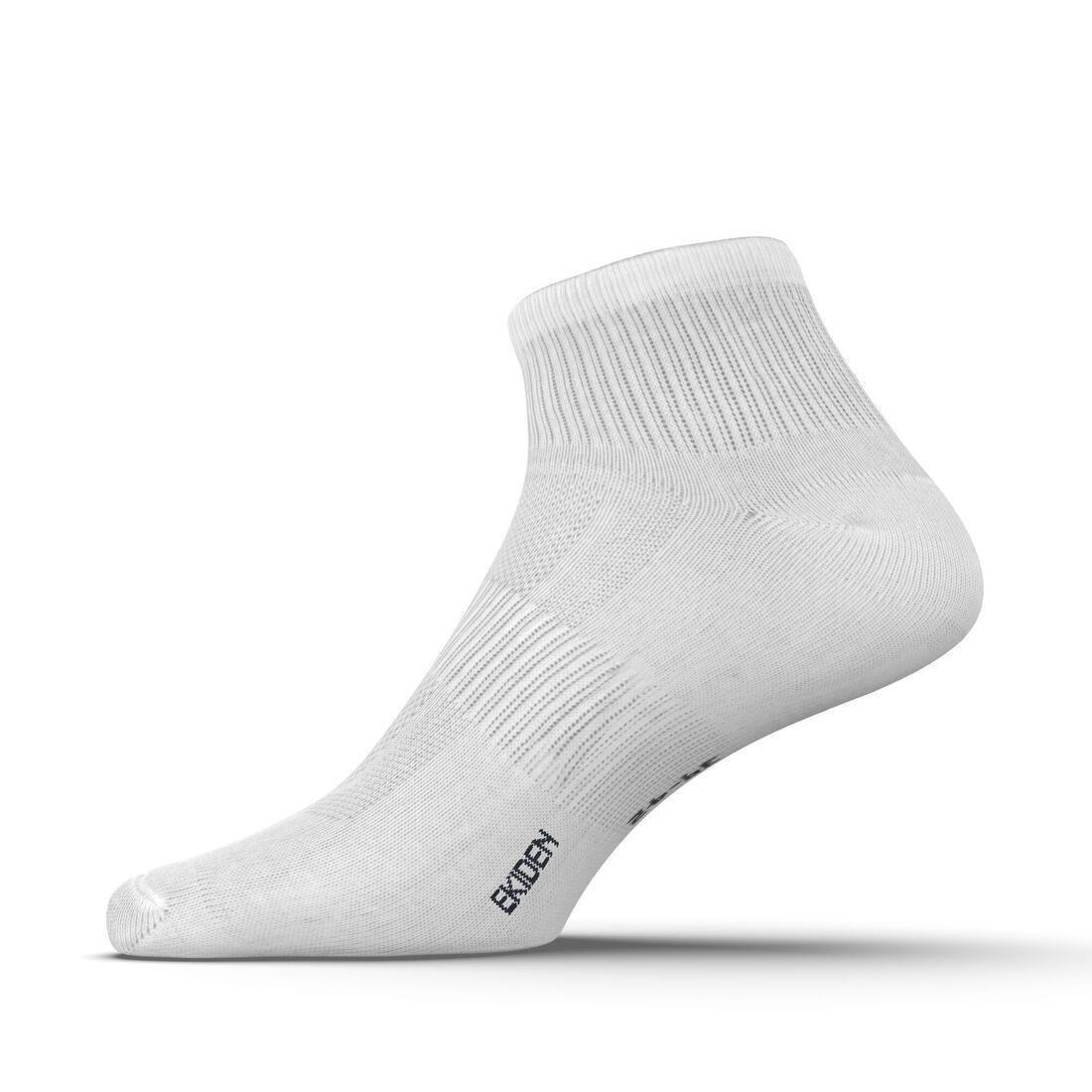 Unisex Pack of 3 Running Socks, Black, , large image number 13