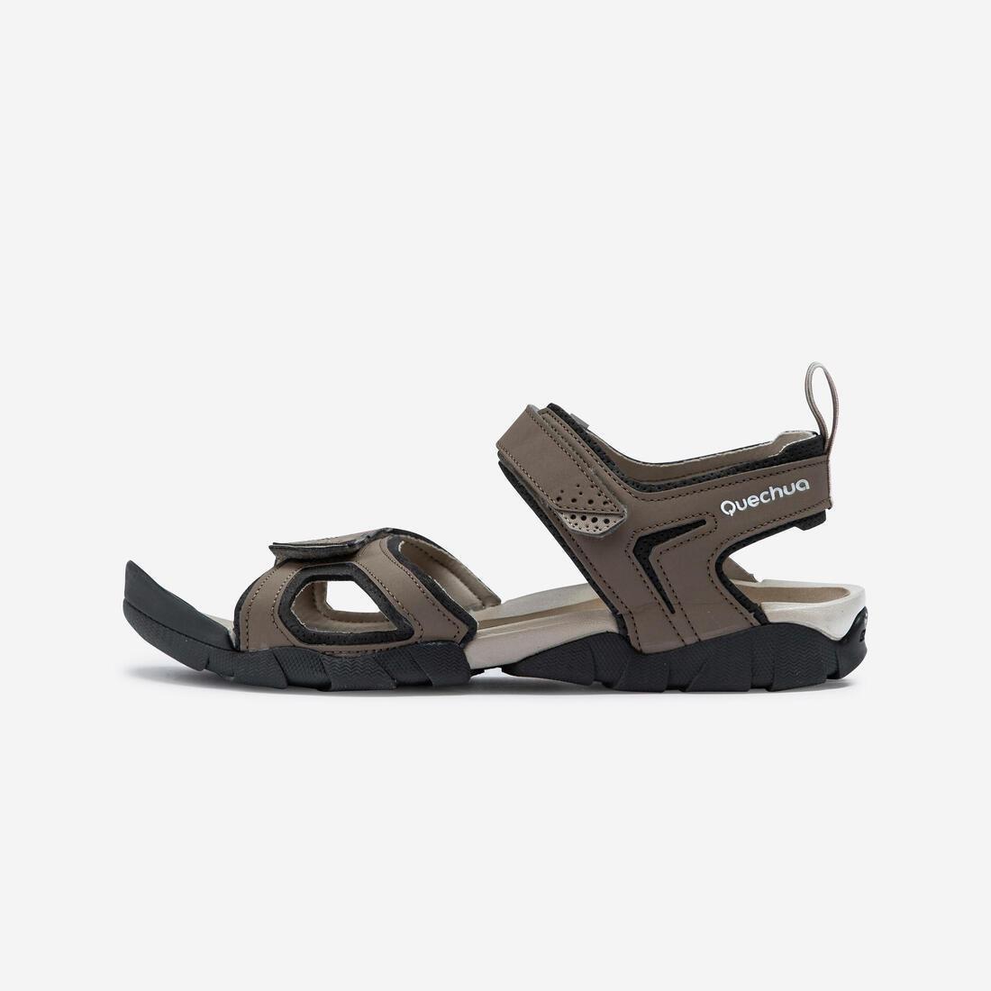 NH100 Men's Lightweight Walking Sandals, Dark Sand, , large image number 1