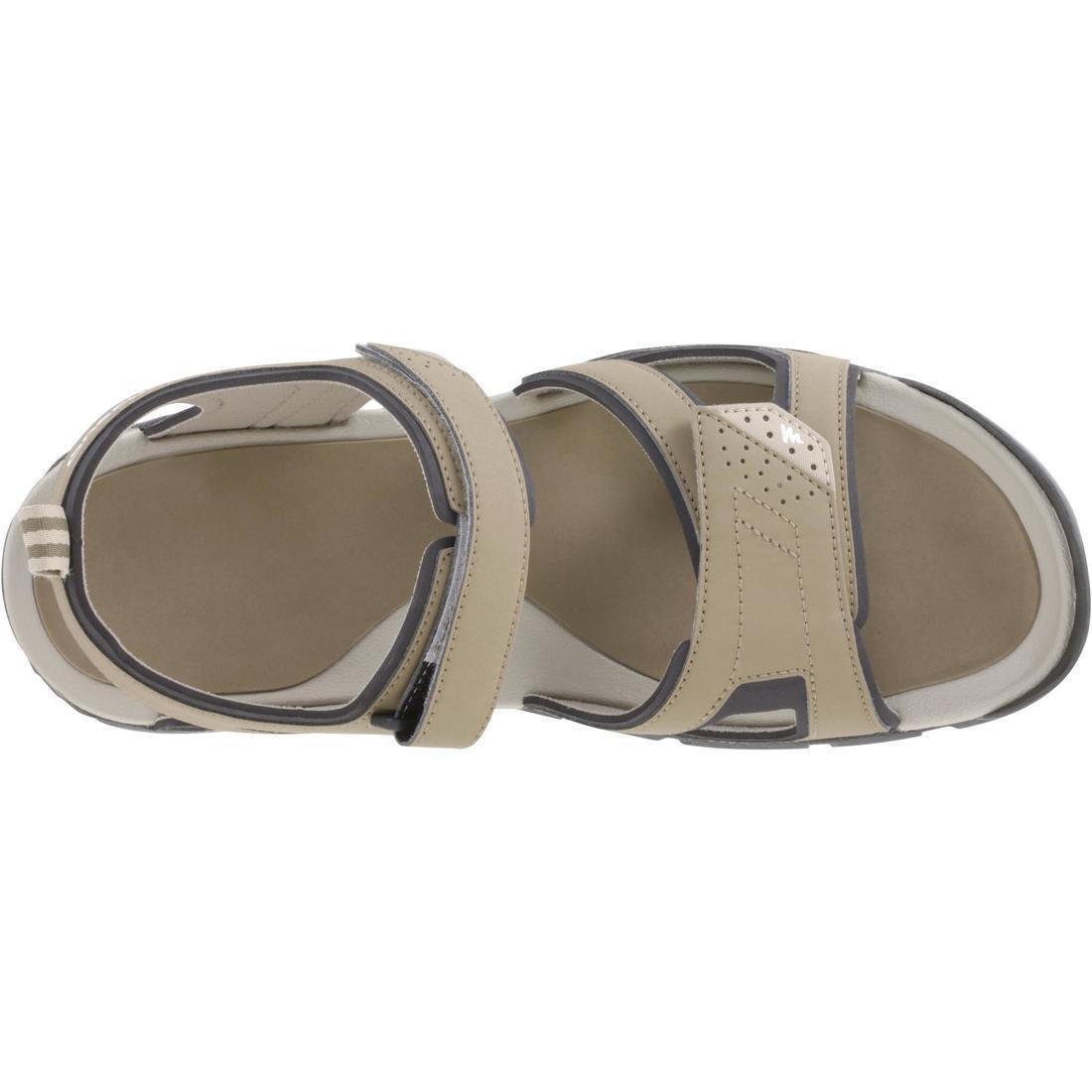 NH100 Men's Lightweight Walking Sandals, Dark Sand, , large image number 4