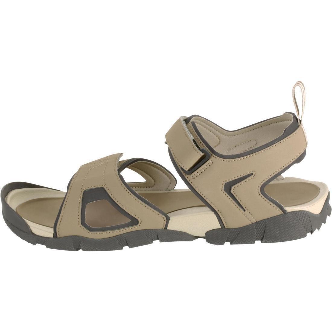 NH100 Men's Lightweight Walking Sandals, Dark Sand, , large image number 12