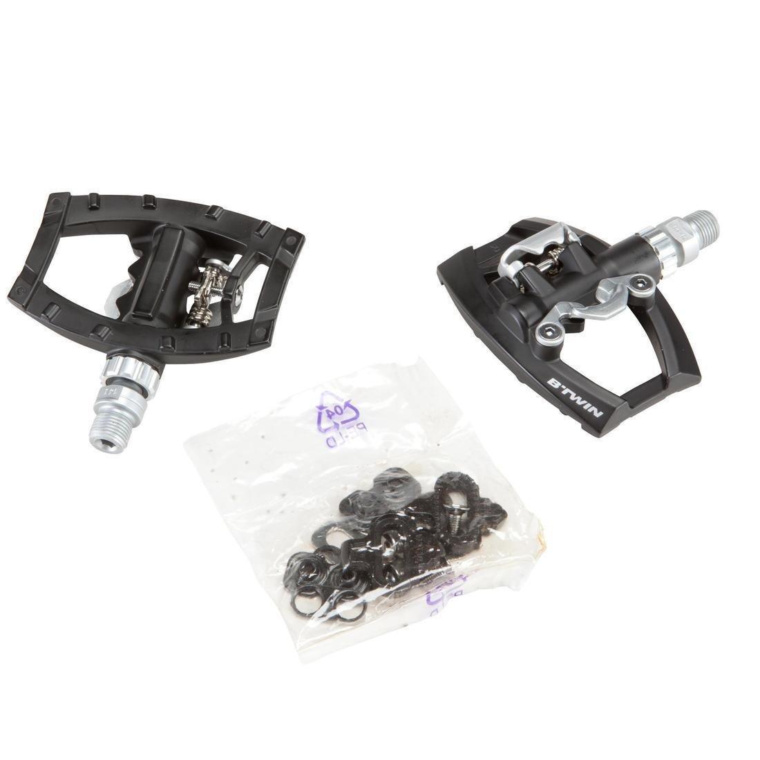 BTWIN - 100 Clipless Dual Platform Leisure bike Pedals