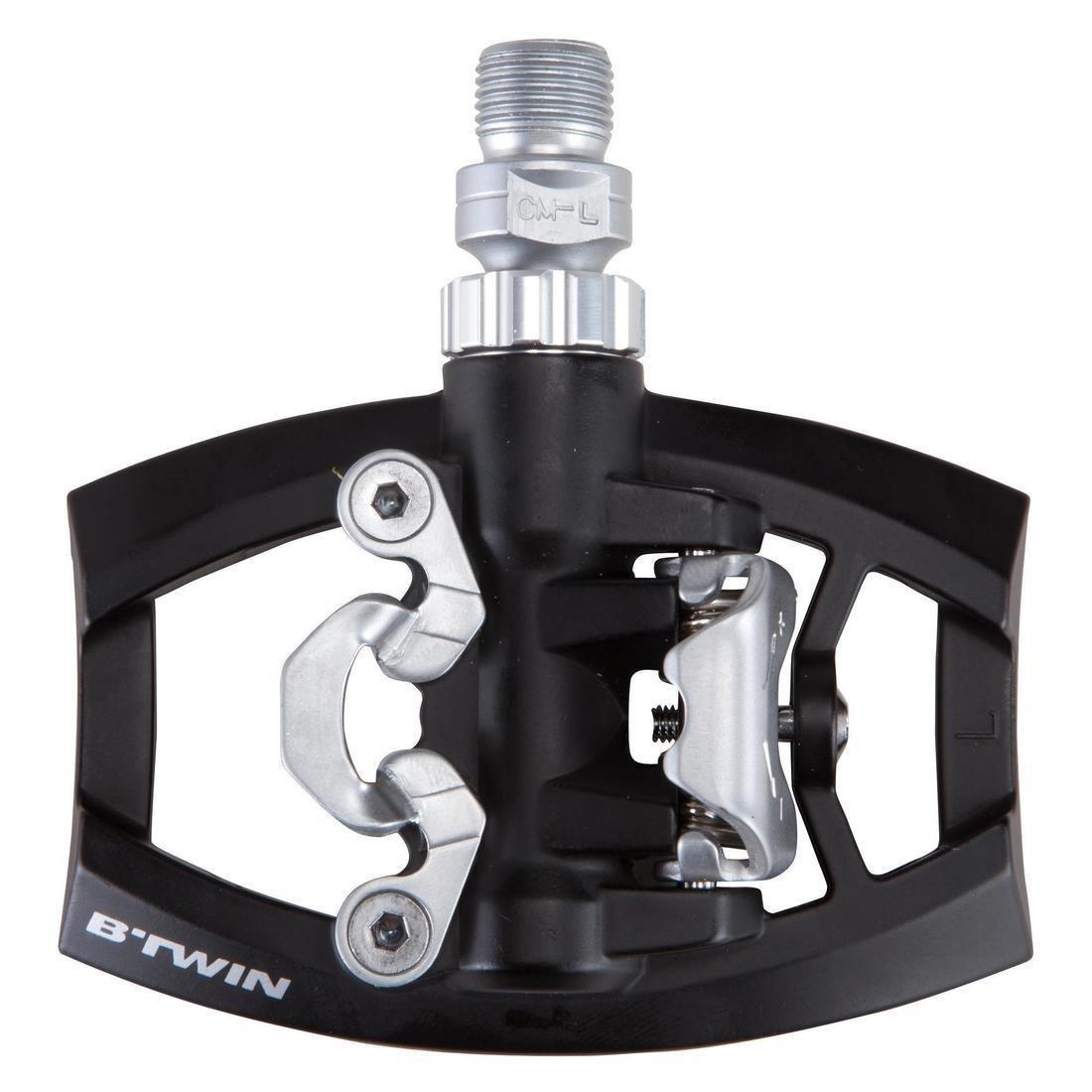 BTWIN - 100 Clipless Dual Platform Leisure bike Pedals