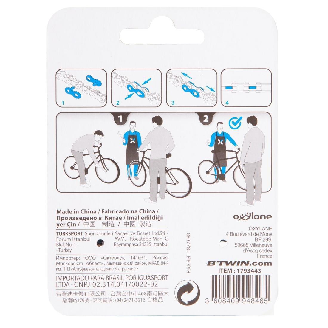 DECATHLON - 3, to 8-Speed Quick Release Chain Links