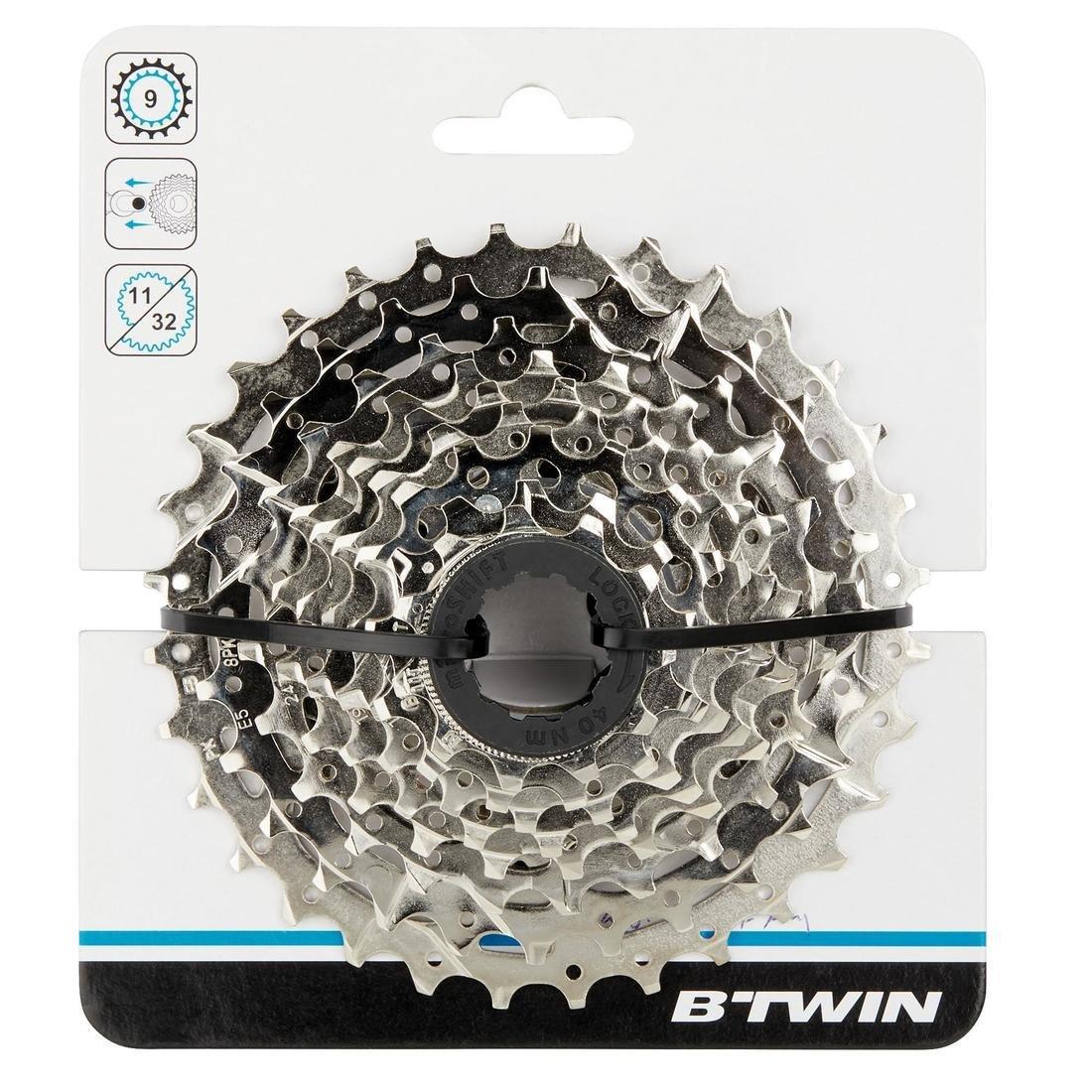 9-Speed 11x32 Bike Cassette, No Color, medium