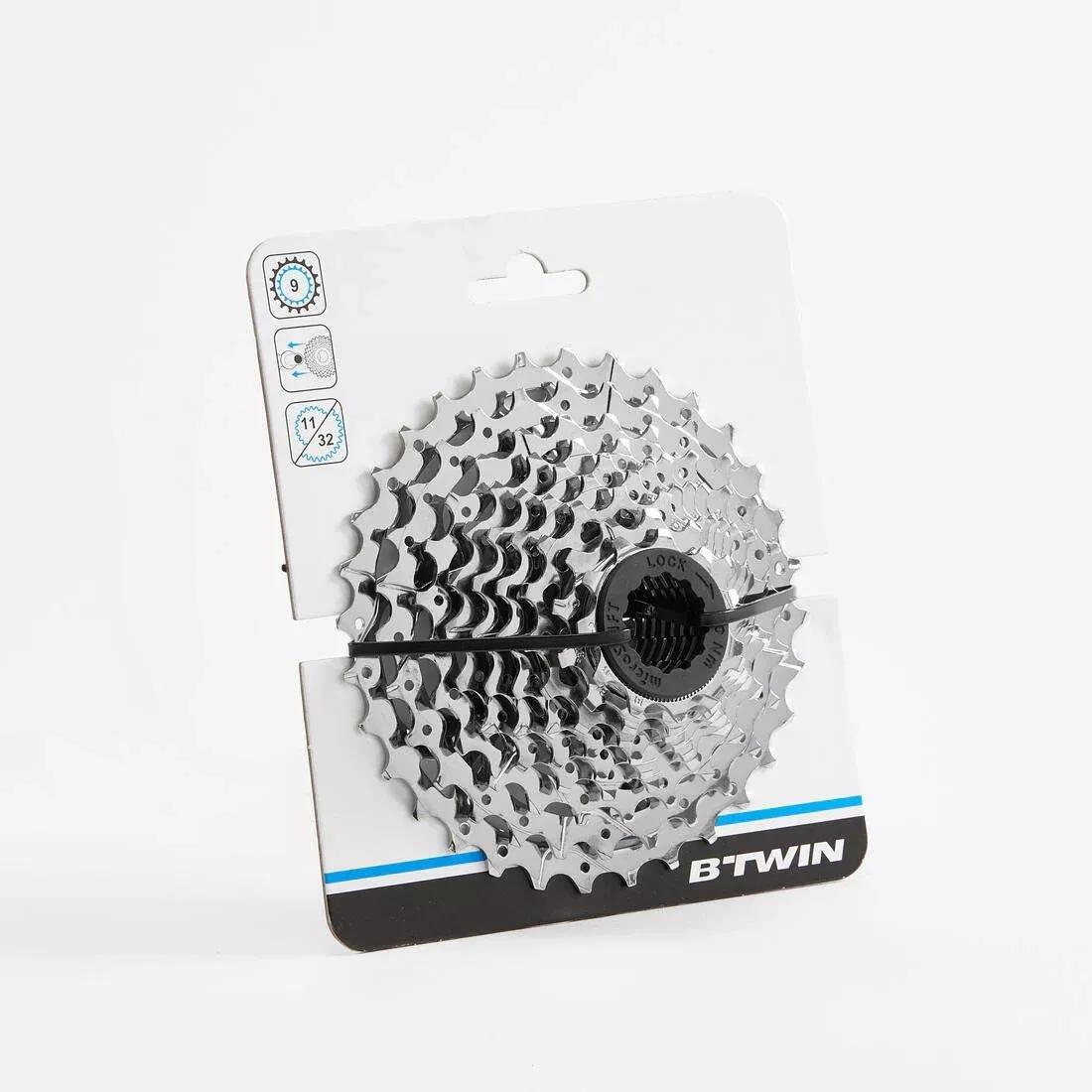 9-Speed 11x32 Bike Cassette, No Color, large image number 3
