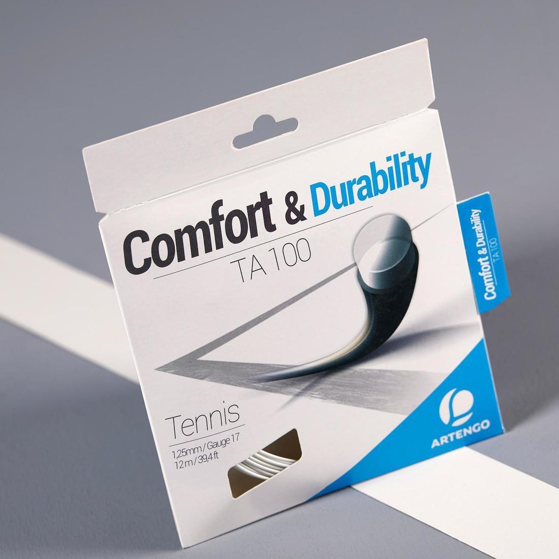 1.25 mm Monofilament Tennis String TA 100 12m - White, No Color, large image number 1