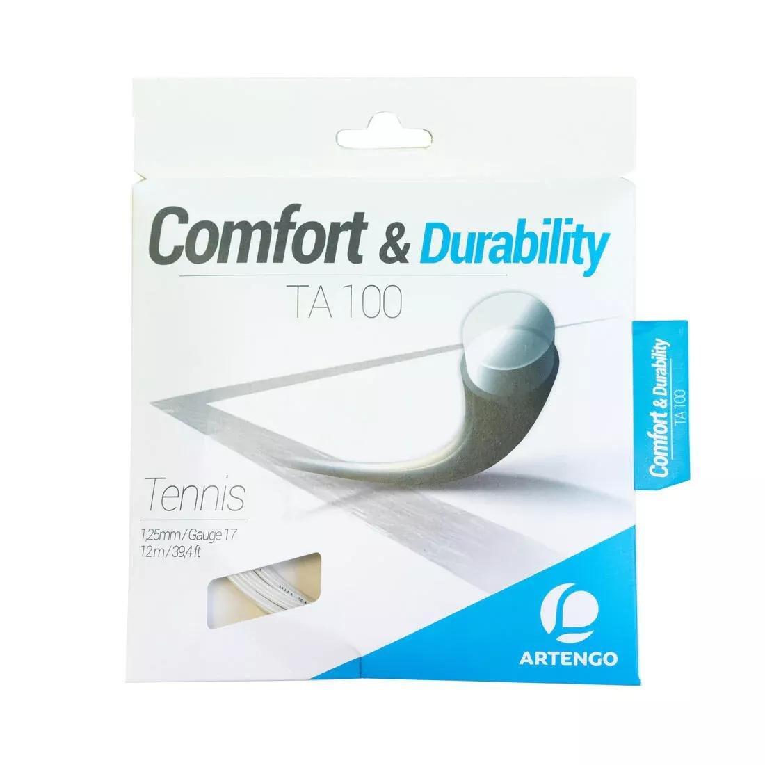 1.25 mm Monofilament Tennis String TA 100 12m - White, No Color, large image number 3