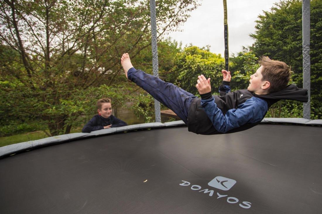 Essential 365 Trampoline and Protective Netting,Green/Grey, No Color, large image number 11