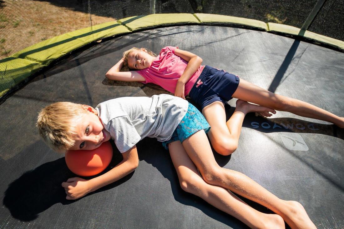 Essential 365 Trampoline and Protective Netting,Green/Grey, No Color, large image number 13