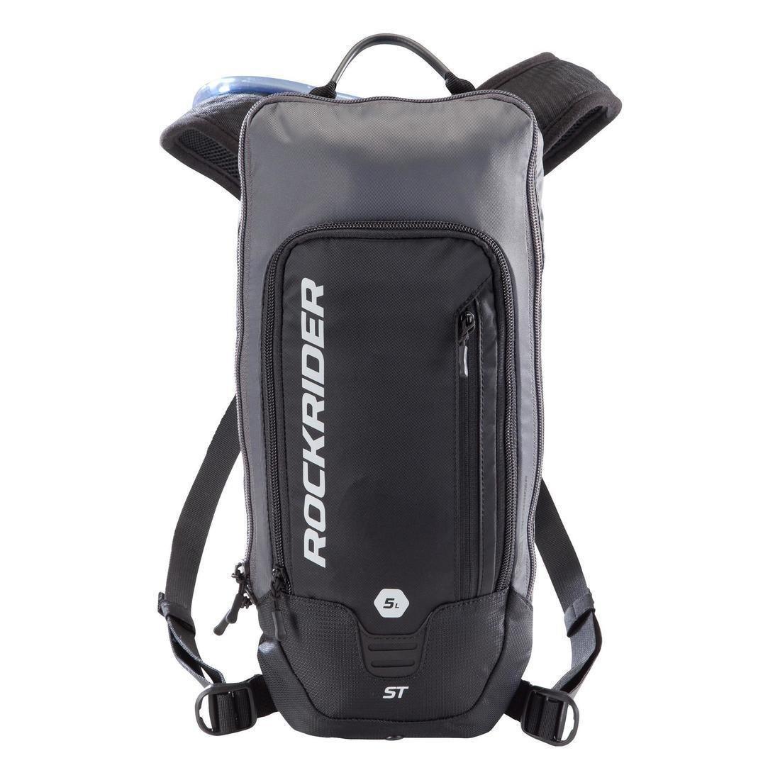 ROCKRIDER - Mountain Bike Hydration Backpack ST 500 Water, Black