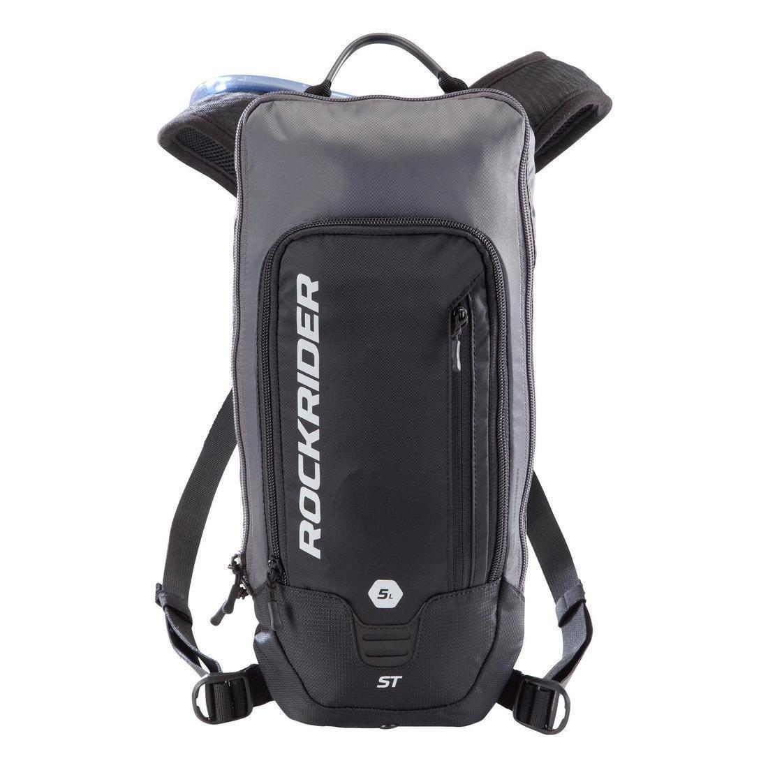 Mountain Bike Hydration Backpack ST 500 Water, Black, No Color, large image number 1