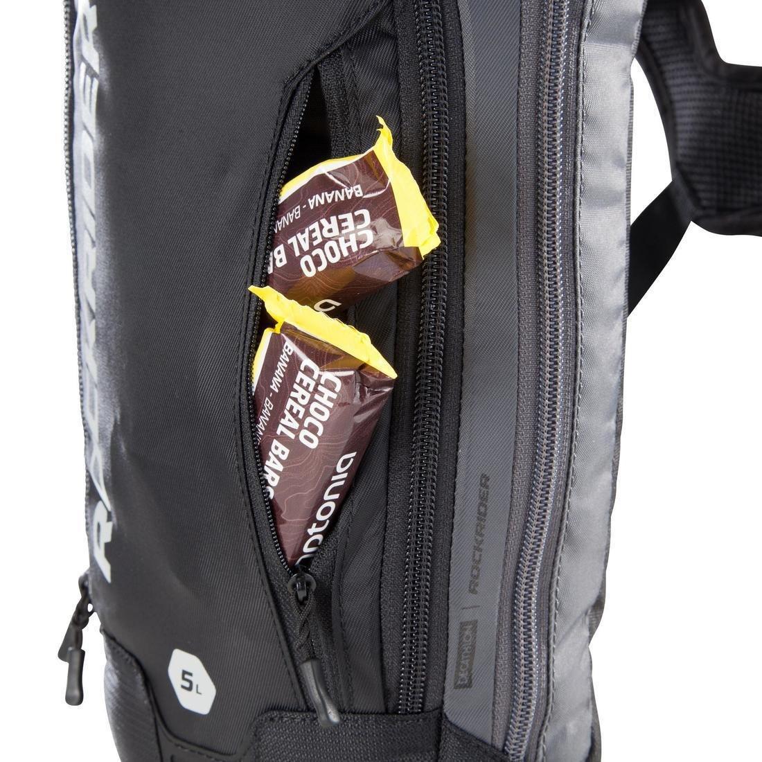 Mountain Bike Hydration Backpack ST 500 Water, Black, No Color, large image number 3